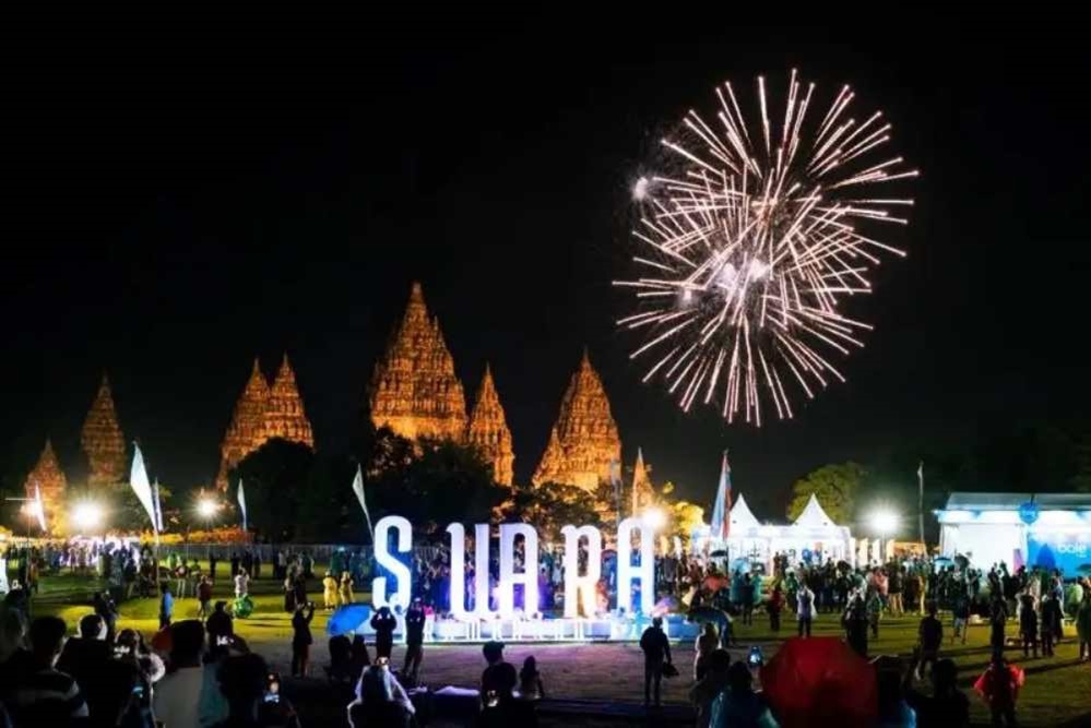 Perayaan Tahun Baru di Candi Prambanan Diakui Dunia, Salah Satu World Top New Years Eve