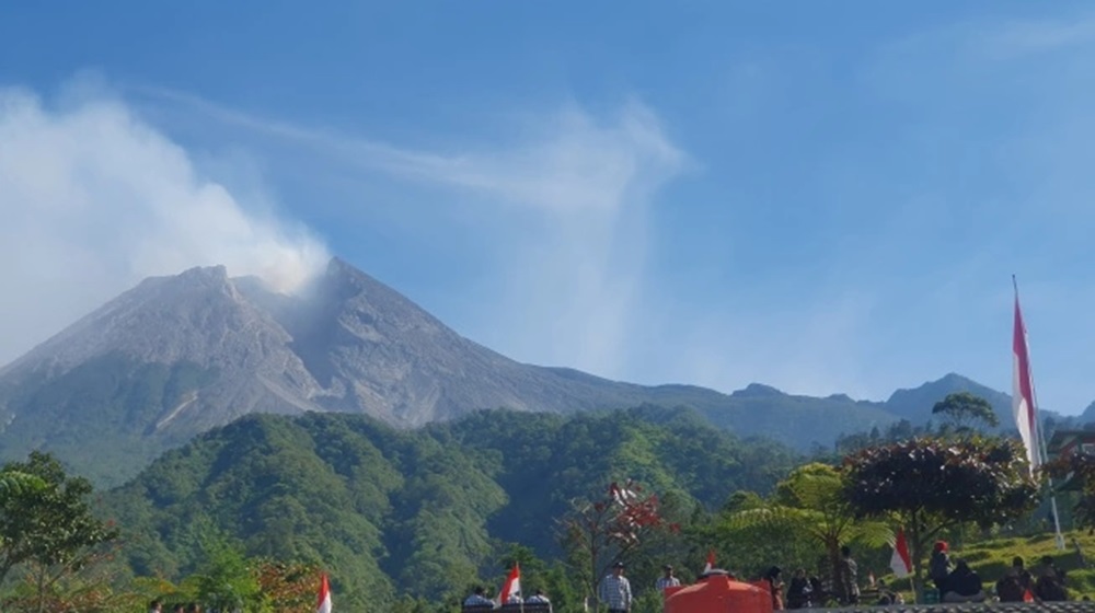 Intensitas Kegempaan Gunung Merapi Menurun Sepekan Terakhir