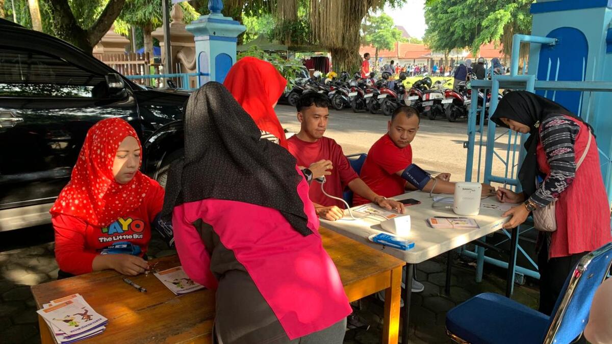 Jaga Tubuh Tetap Prima, BNNK Sleman dan Dinkes Kompak Gelar Tes Kebugaran Demi Sleman Bersinar Tanpa Narkoba