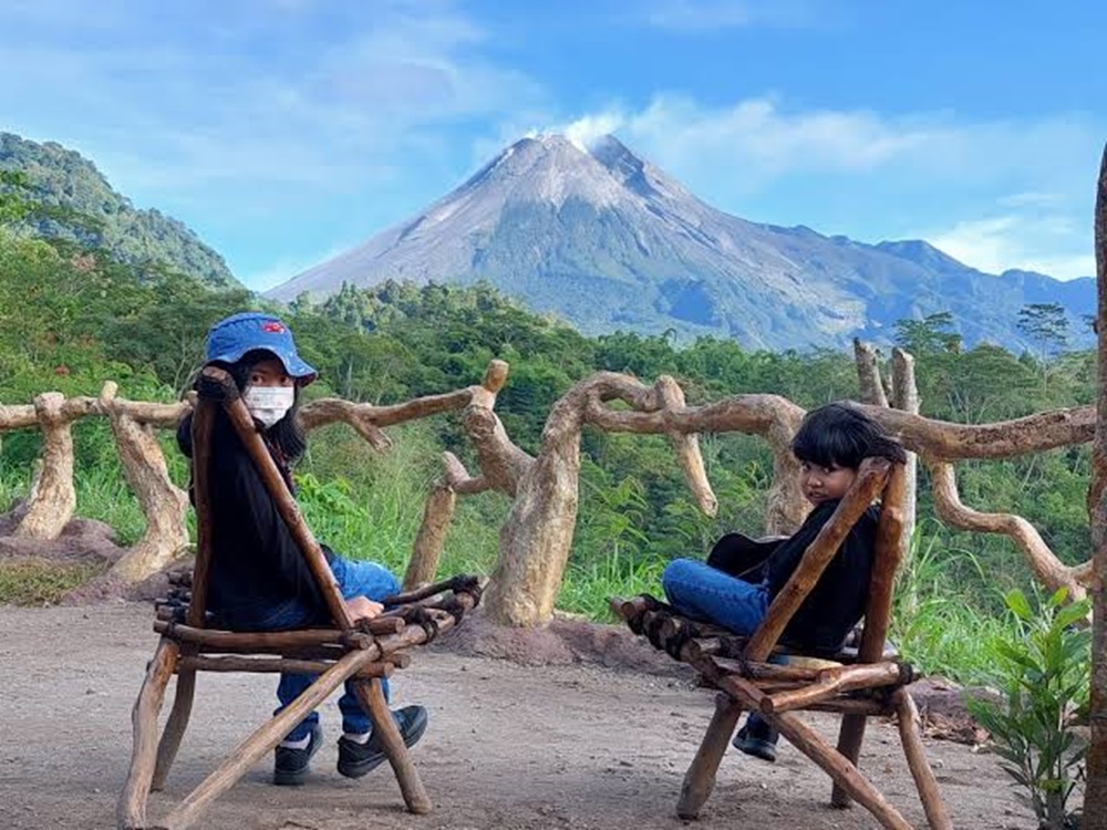Wisata Terbaru 2024 Tankaman Natural Park Kaliurang Dengan Pemandangan Indahnya Gunung Merapi