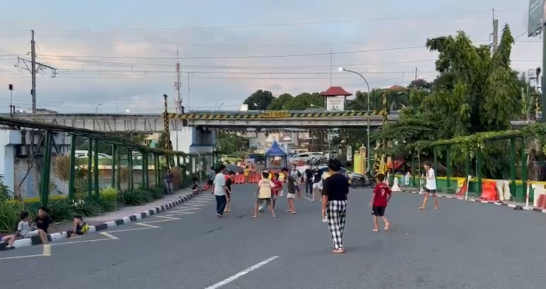 Ruang Publik Gratis di Tengah Kota Jogja, Jembatan Kewek Jadi Tempat Bermain Anak