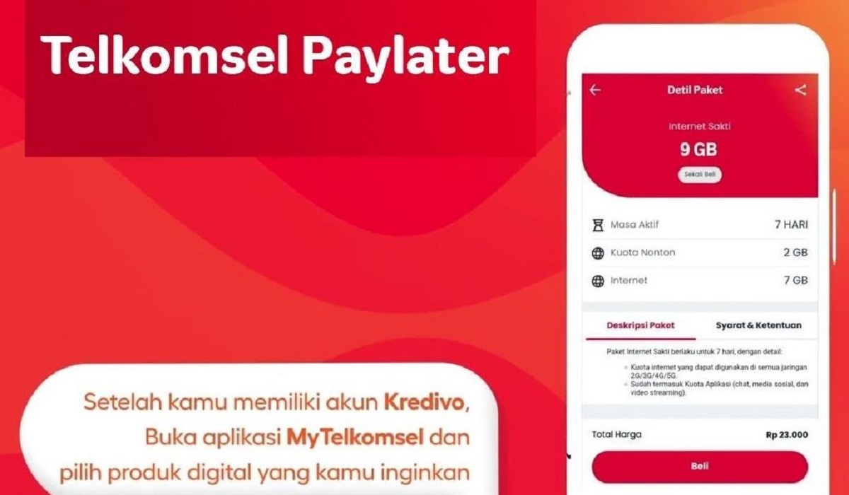 Limit Kredit sampai 3 Juta Rupiah, Simak Syarat dan Ketentuan Ajukan Telkomsel Paylater