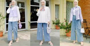 Simak Mix And Match Busana Hijab Dengan Kemeja Putih, Tampil Fashionable Menarik Untuk Style Sehari-hari