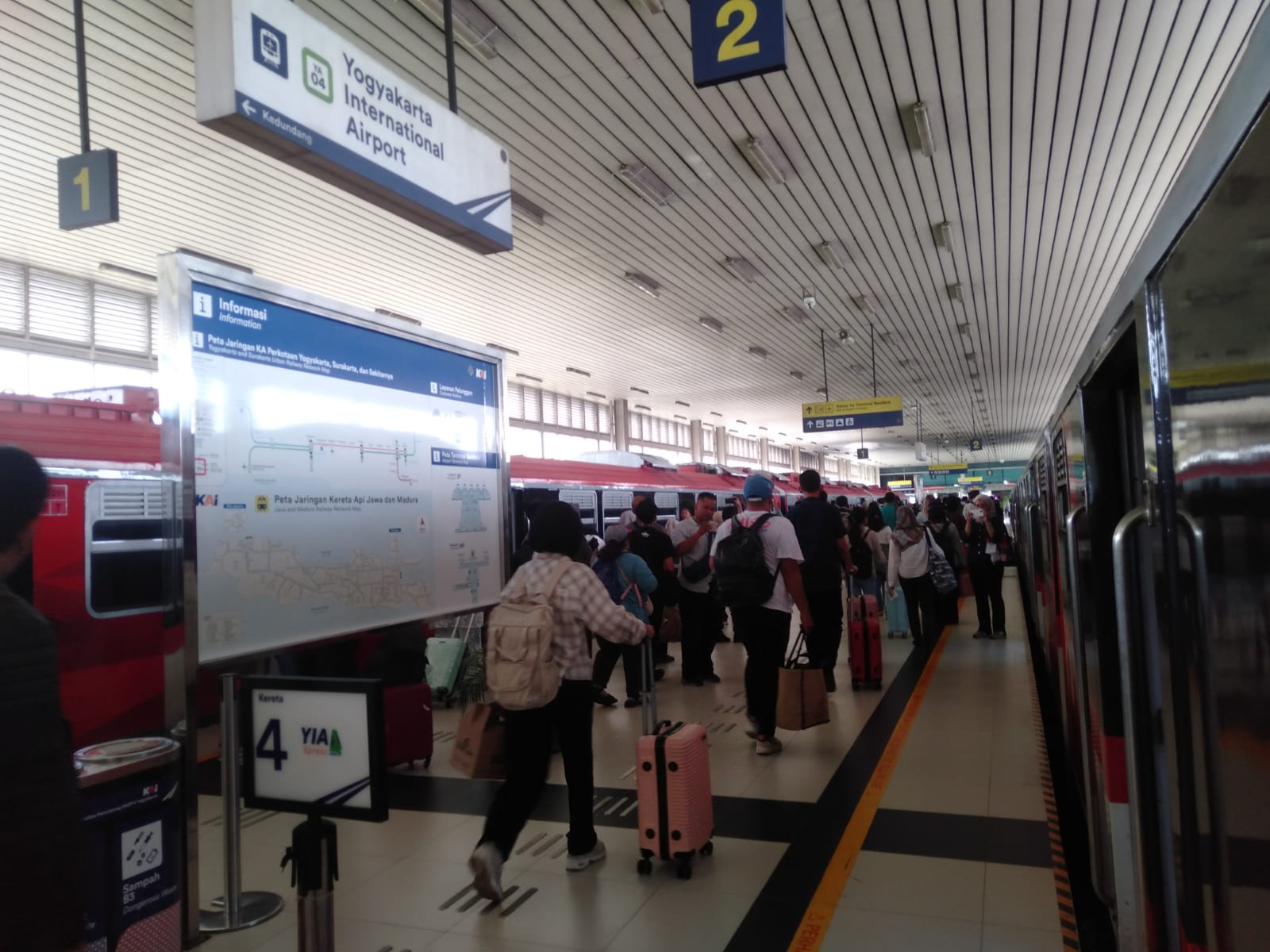 Hadapi Lonjakan Nataru, KAI Bandara Operasikan 50 Perjalanan per Hari di Yogyakarta