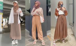 Inspirasi Style Ootd Hijab Casual Nuansa Coklat, Yang Cocok Untuk Liburan Stylish Dan Nyaman