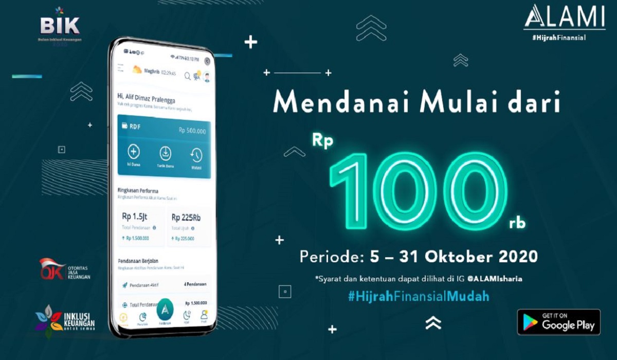 Tabel Angsuran Lengkap Pinjaman Online Alami Sharia, Mulai 5 hingga 200 Juta Rupiah