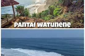 Wisata Awal Tahun Pantai Watunene Gunungkidul Indah dan Masih Sepi, Warna-Warni Terumbu Karang di Pantai