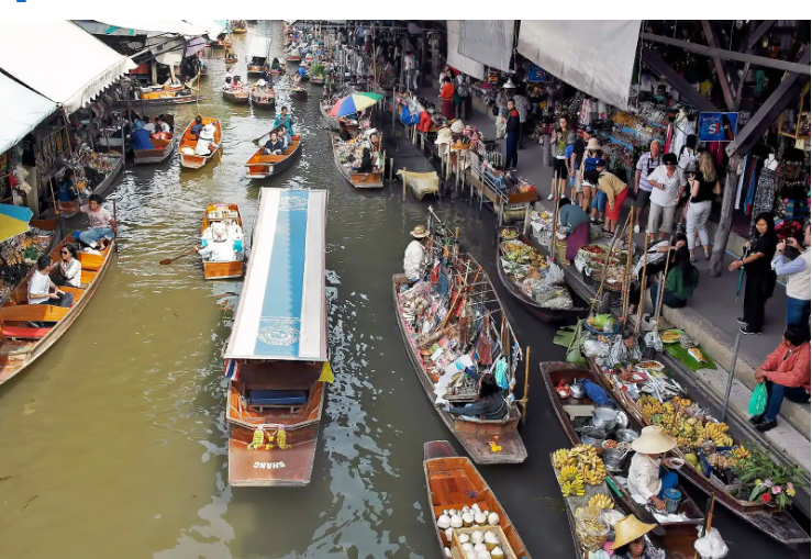 Wisata Terbaru 2024 Thailand? Nikmati Sensasi Belanja di 6 Pasar Terapung Unik Bangkok, Dijamin Puas! 