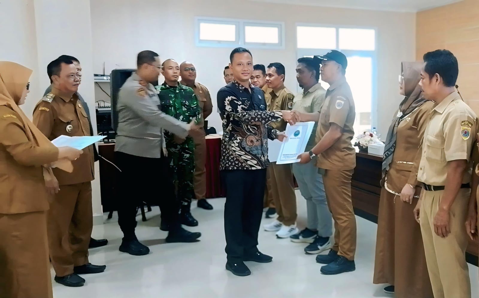 BNNK Tegal Gandeng Pemkab dan Polres Brebes Wujudkan 10 Rintisan Kampung Tangguh dan Desa Bersinar