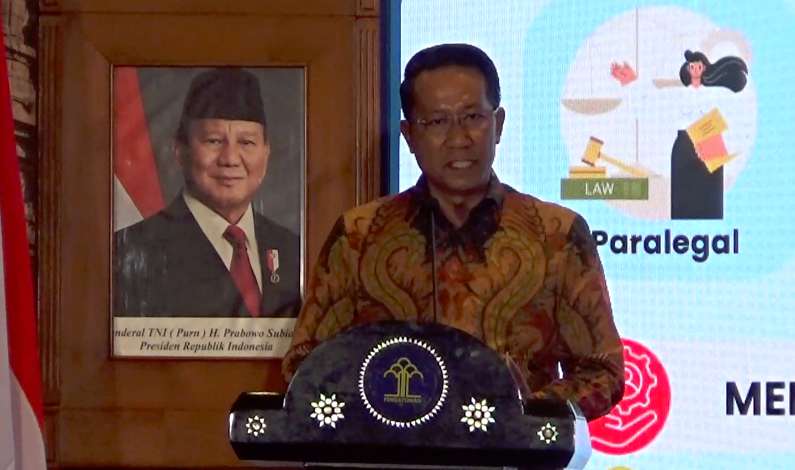 Menteri Hukum Pastikan Pos Bantuan Hukum Layani Sengketa Warga Kurang Mampu