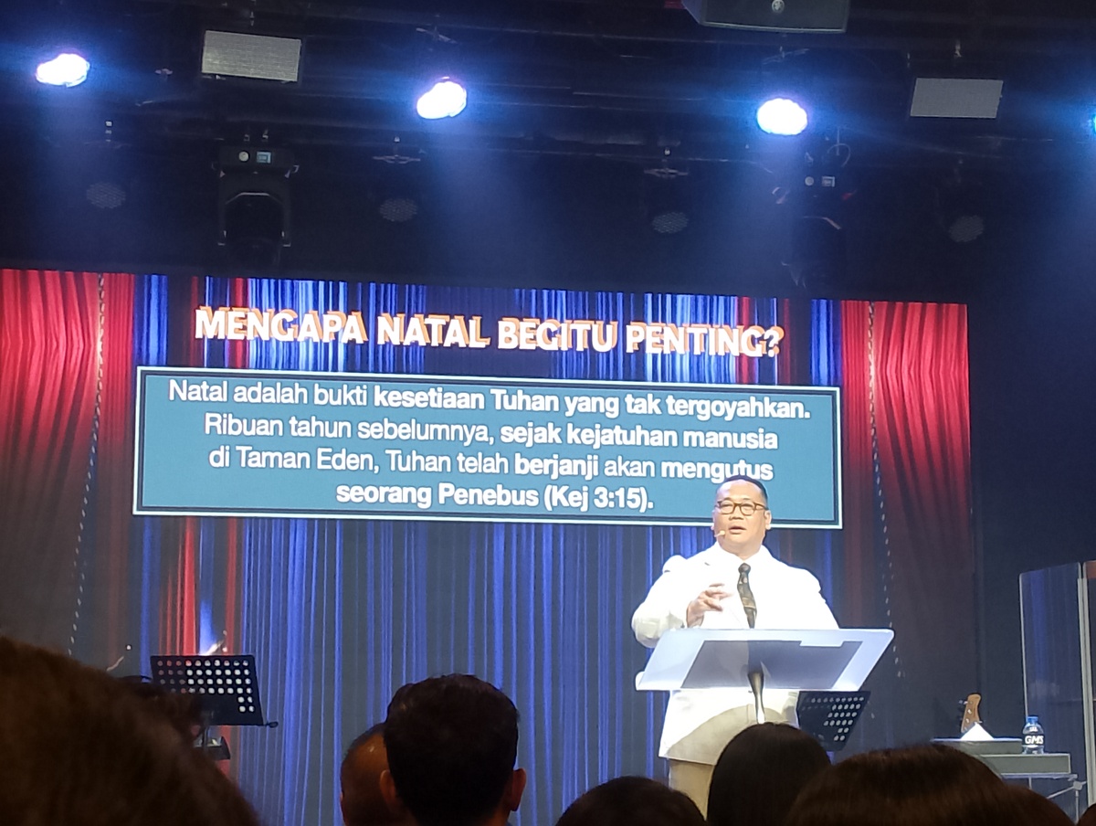 Natal GMS Yogyakarta, Kelahiran Yesus sebagai Penggenapan Janji Sejak Taman Eden