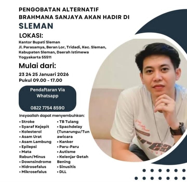 Hoaks Poster Pengobatan Alternatif Catut Kantor Bupati Sleman, Pemkab Ungkap Modus Penipuan