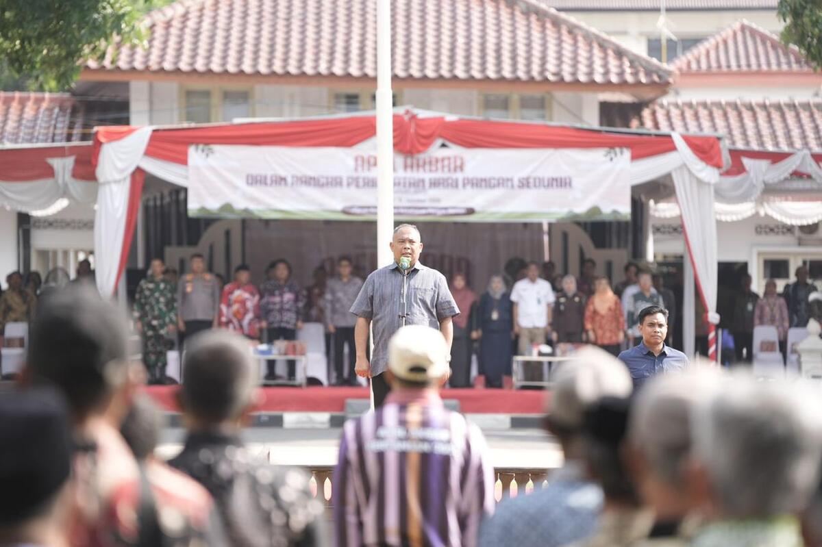 Bupati Sleman Serukan Revolusi Hijau di Hari Pangan Sedunia 2025