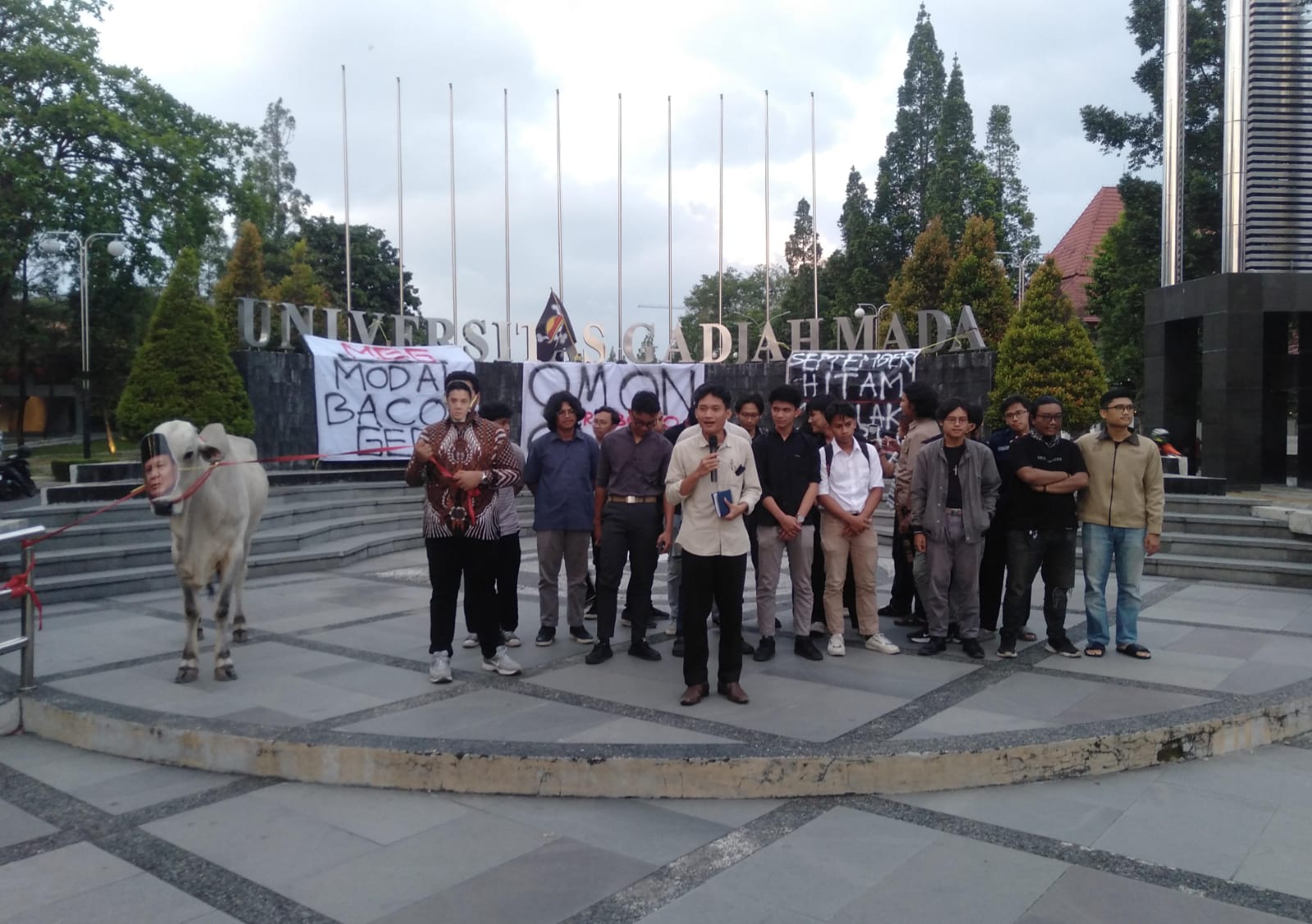 BEM KM UGM Kritik Pidato Presiden Prabowo di PBB, Sebut Bicara Perdamaian Tapi Rakyat Ditindas