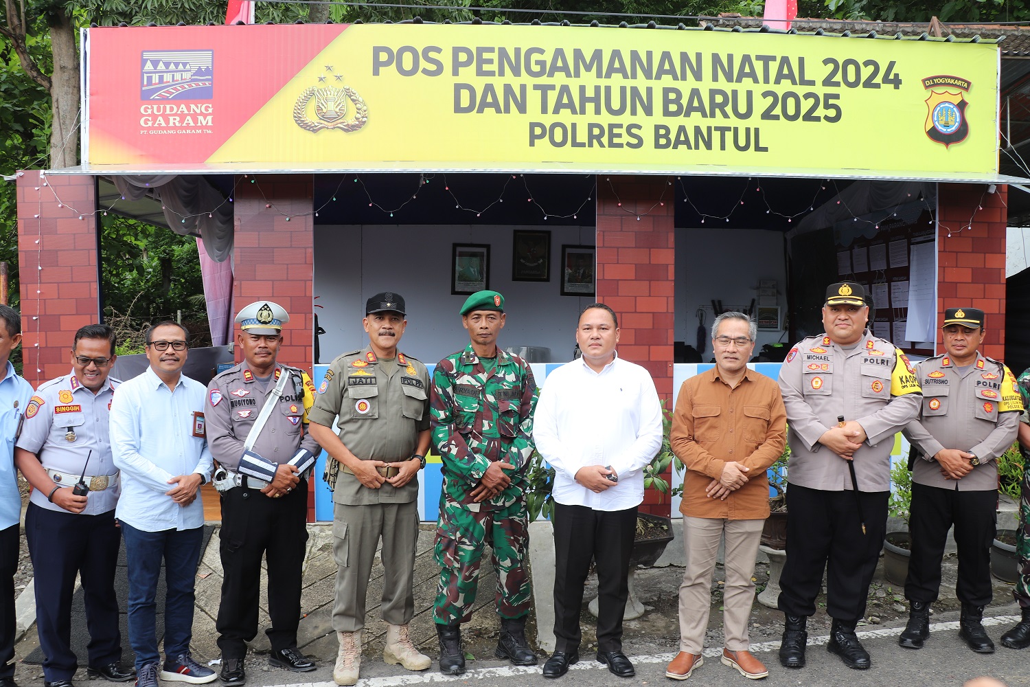 Ribuan Personel Kepolisian Amankan Perayaan Tahun Baru, Polres Bantul Larang Perayaan di Jembatan