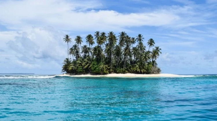 Fenomena Pulau Anudaian Balong Atau 'Spongebob Island' di Aceh, Simak Informasi Lengkapnya Disini