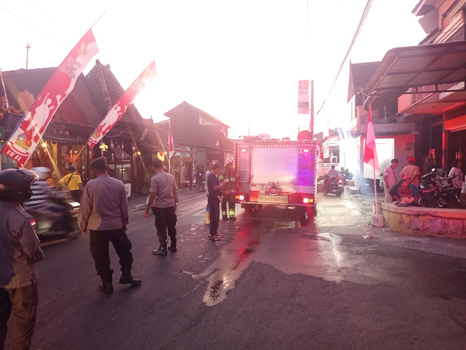 Kios LPG 3 Kg di Kotagede Yogyakarta Terbakar, 54 Tabung Gas Ludes
