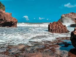 Pesona Pantai Wohkudu Wisata Terbaru Awal Tahun Gunungkidul, Keindahan Pasir Putih dan Sunset yang Memukau