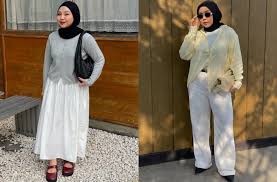 Ide Busana Wanita Hijab Tubuh Mungil 2025, Agar Terlihat Tinggi Dan Langsing untuk Muslimah