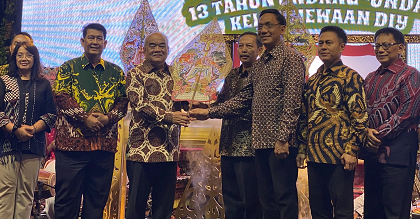 Ini Makna Logo Gunungan Pewayangan dalam Peringatan 13 Tahun UU Keistimewaan DIY