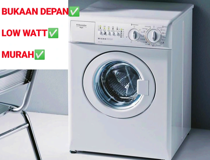 4 Rekomendasi Mesin Cuci Bukaan Depan Low Watt Harga Terjangkau 