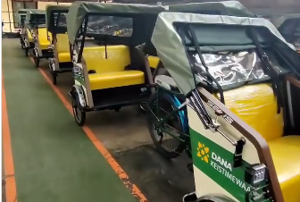 Dukung Ramah Lingkungan, Becak Bertenaga Listrik Bakal Diluncurkan di Malioboro 18 Juli 2025