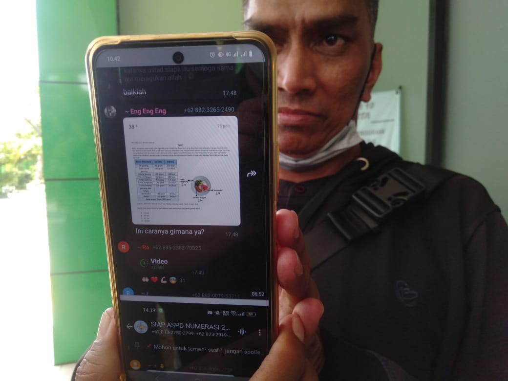 Dugaan Kebocoran Soal ASPD, Aktivis JCW Datangi SMPN 10 Yogyakarta