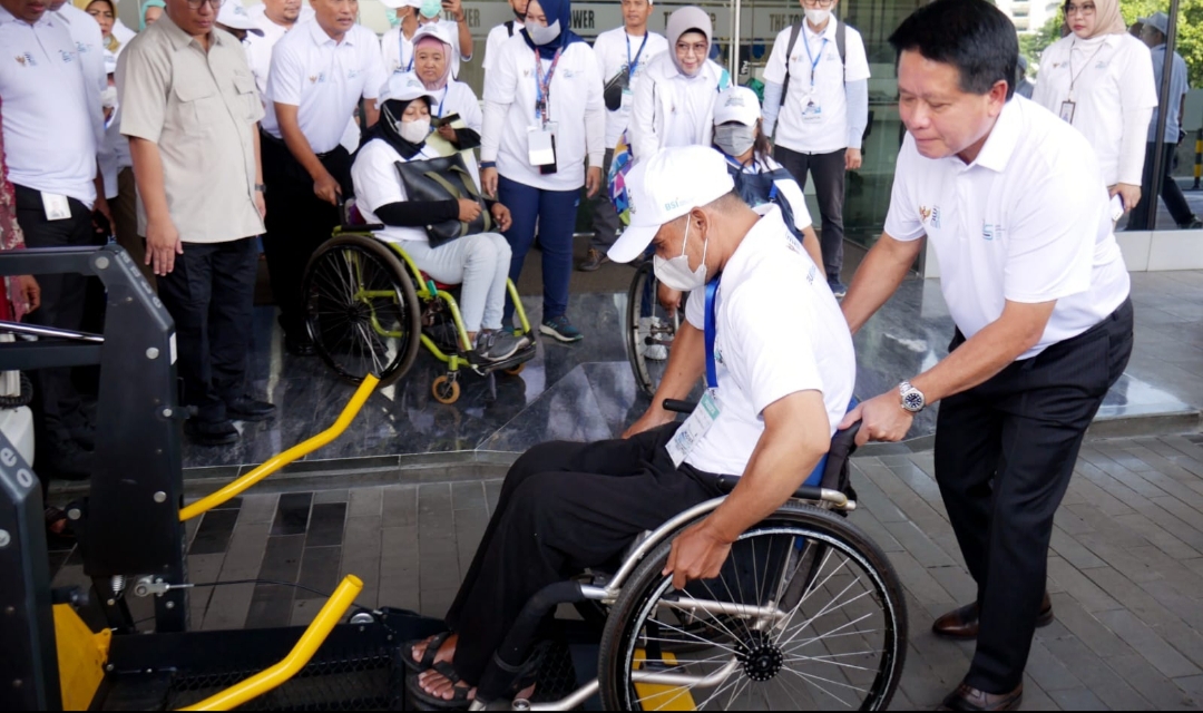 BSI Berangkatkan 619 Peserta Mudik Bareng BUMN, Ada Bus Khusus Disabilitas