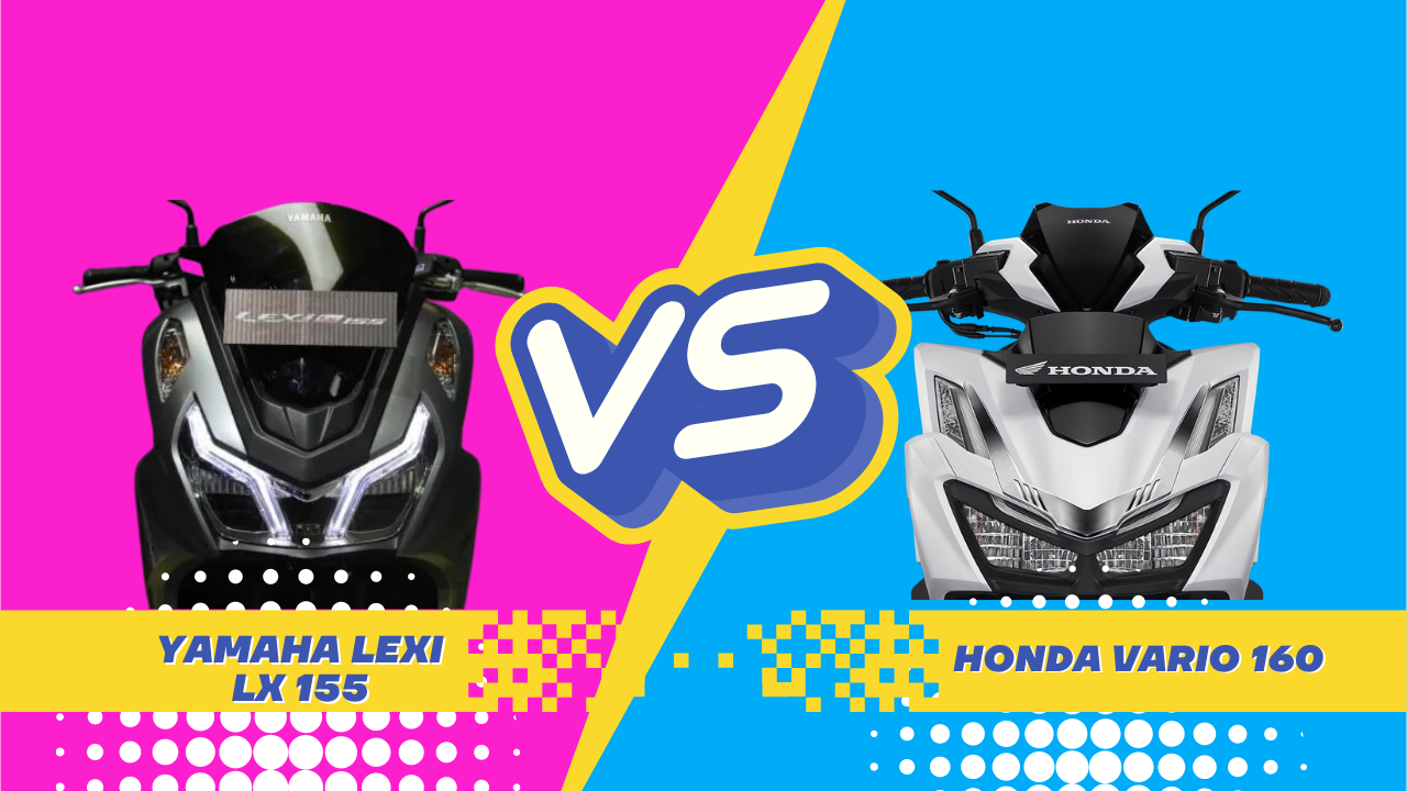 Yang Mana Jagoanmu?? Ini Dia Komparasi Yamaha Lexi LX 155 dan Honda Vario 160, Pilih Mana?