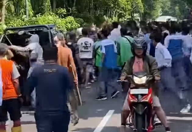 Tawuran Pelajar Jogja Dekat Stadion Mandala Krida, Polisi Amankan 2 Orang