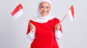 Inspirasi Gaya Busana Wanita Hijab untuk Acara 17 Agustus, Tema Merah Putih Stylish Agar Tampil Modis