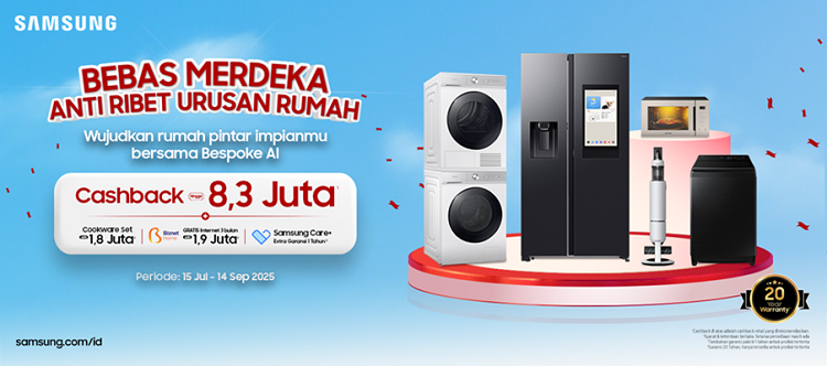 Sambut Kemerdekaan, Samsung Hadirkan Teknologi Rumah Tangga Cerdas