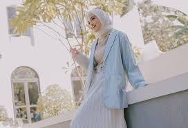 Padu Padan Ide Gaya Fashion Wanita Hijab Dengan Blazer, Cocok Untuk Berbagai Kesempatan Yang Trendi Dan Elegan