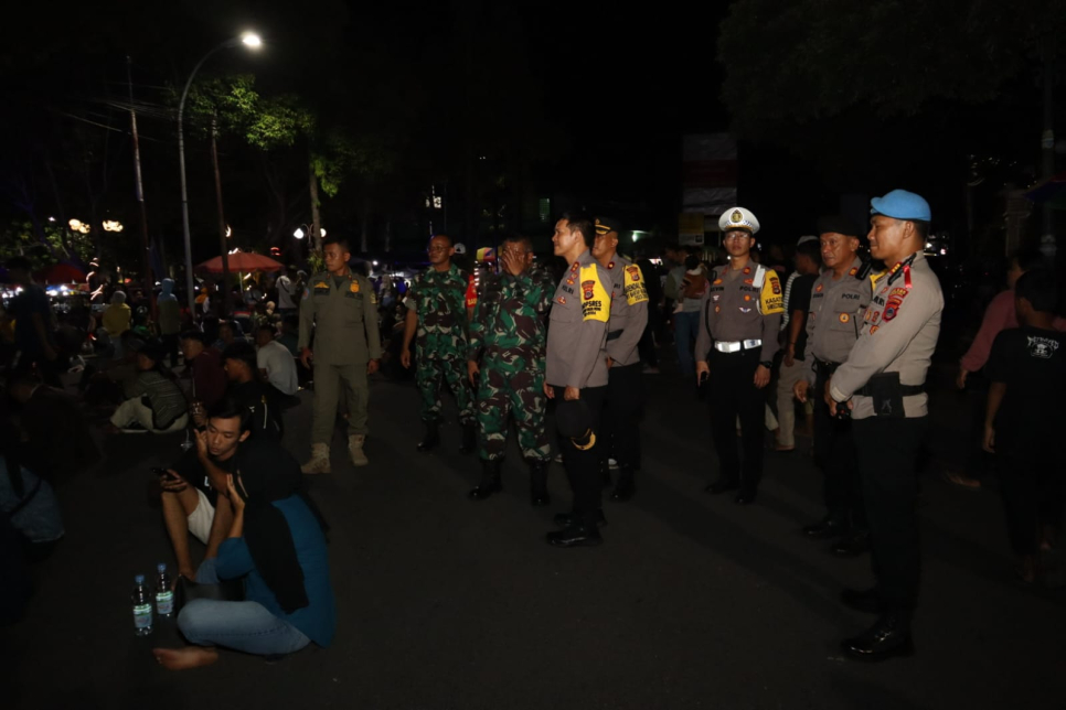 Malam Tahun Baru Kondusif, Kapolres Gunungkidul Sampaikan Terima Kasih ke Masyarakat