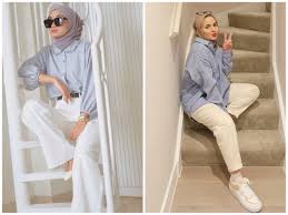 Simak Ide Padu Padan Busana Wanita Dengan Kemeja Kekinian, Untuk OOTD Hijab Yang Modis 2025
