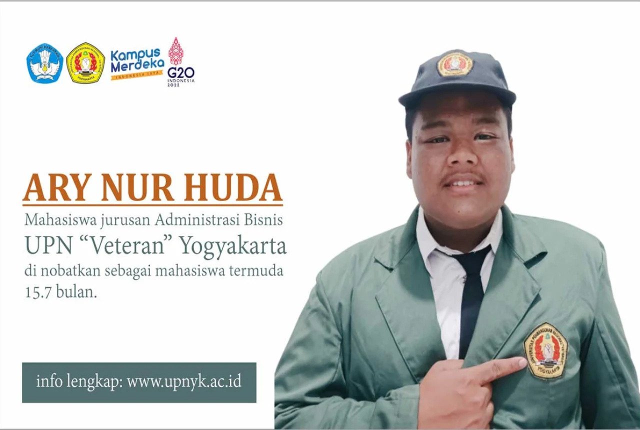 Hebat..! Remaja Asal Blora Ini Jadi Mahasiswa Termuda UPN Yogyakarta, Usianya Baru 15 tahun Broooh..