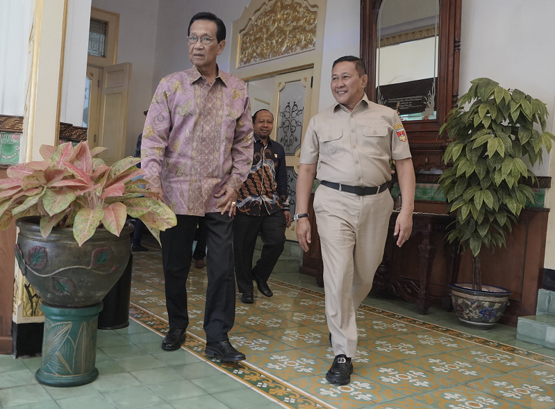 Ingin Diakui Negara sebagai Kota Perjuangan, Wali Kota Bukittinggi Sowan Sri Sultan