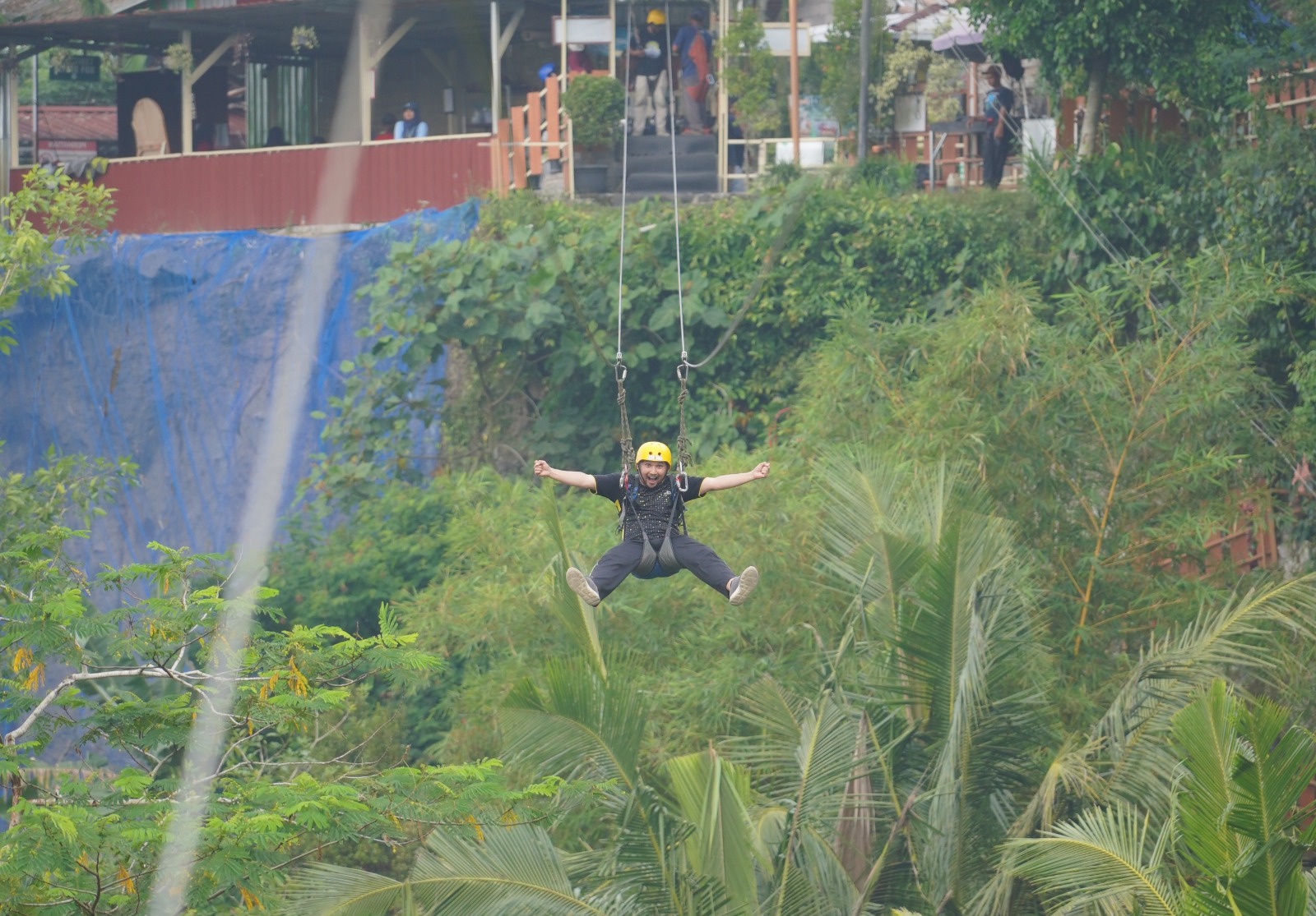 Sambi Ledok Ecopark Pakem Sleman, Tempat Healing Keluarga dengan Nuansa Alam Lereng Merapi