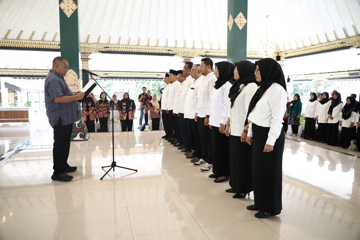 Danarta Sleman Dilantik, Bupati Harda Sebut Integritas Adalah Napas Keuangan Kalurahan