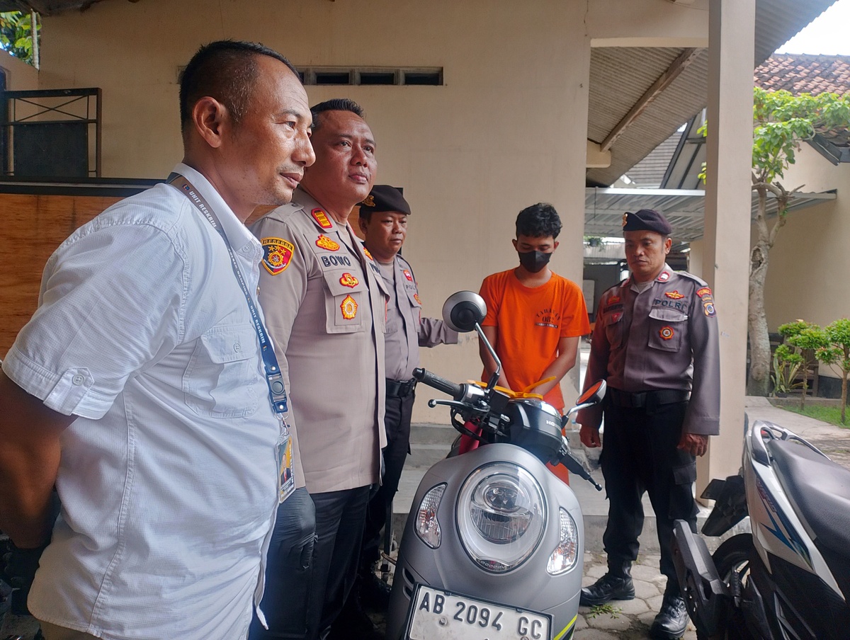 Sepeda Motor Rp18 Juta “Raib” di Balecatur, Mahasiswa dan Remaja Diamankan Polisi