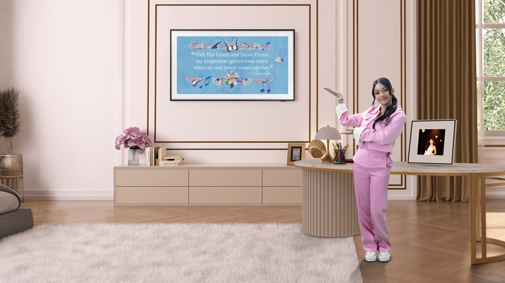 Naura Ayu: The Frame dan Music Frame, So Cute and Aesthetic