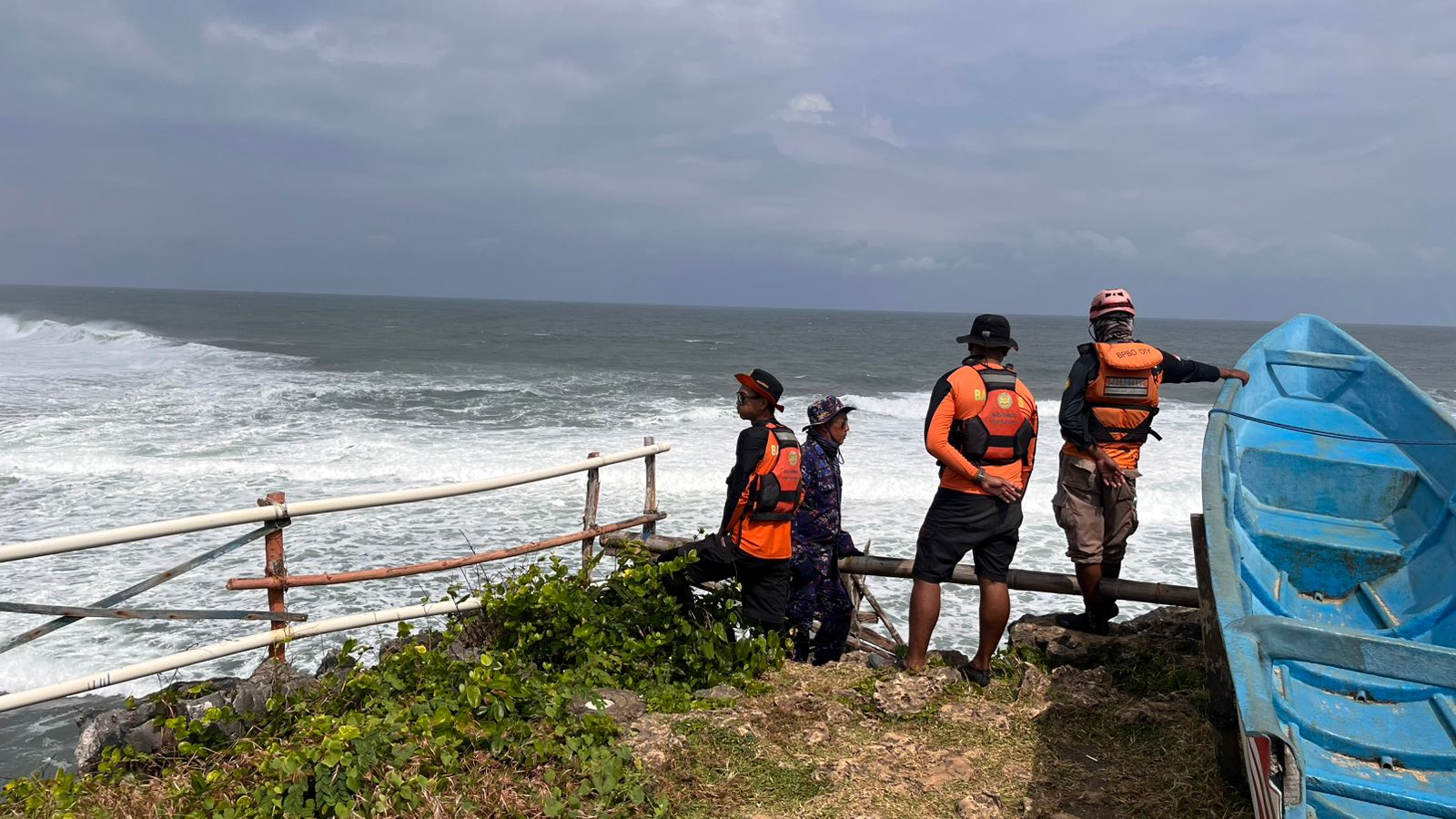 Wisatawan Asal Semarang Hilang di Pantai Watu Kodok Gunungkidul, Satu Wisatawan Berhasil Selamat