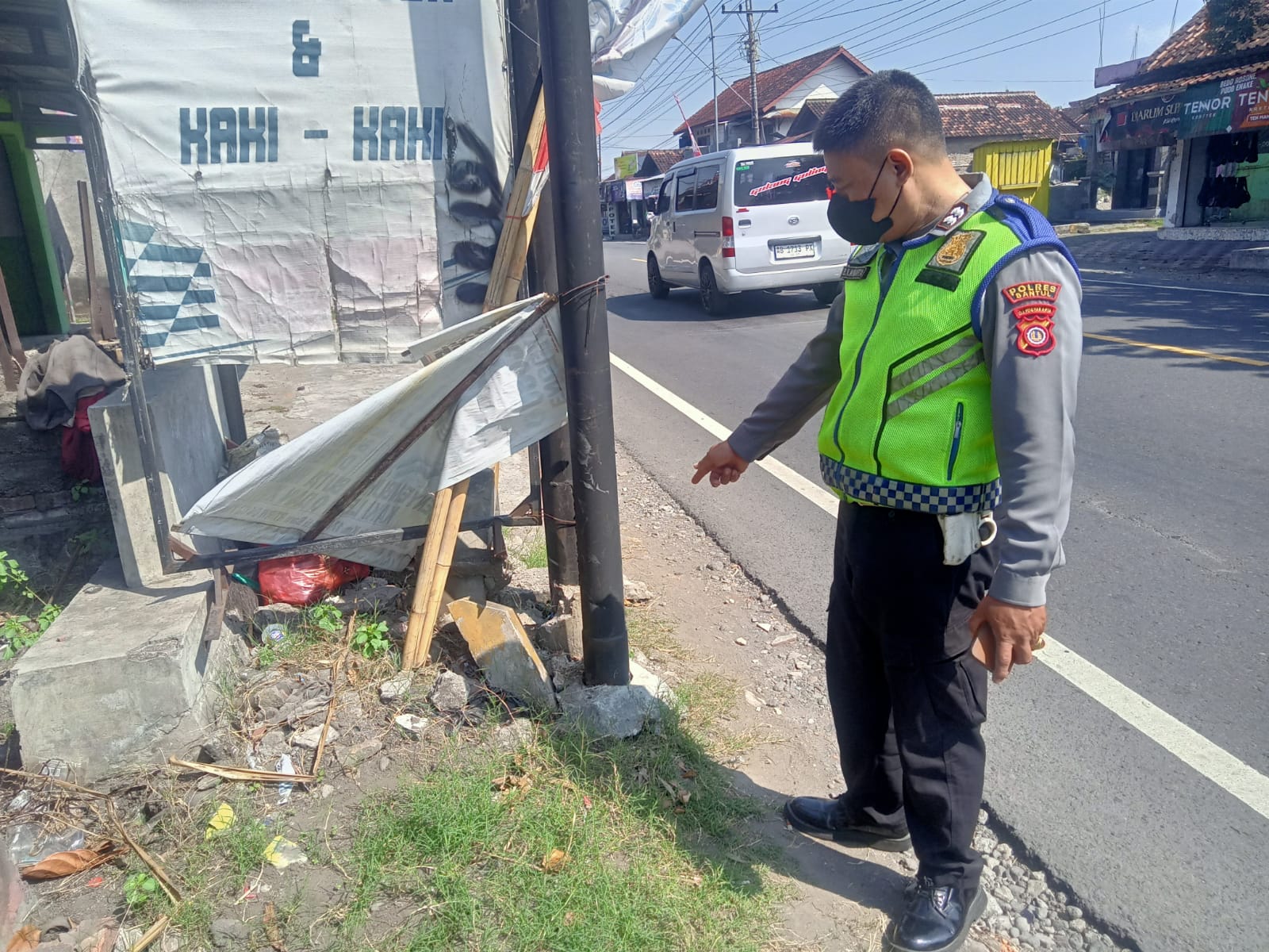 Kecelakaan Tunggal di Piyungan Bantul, Pengendara Motor Luka Serius
