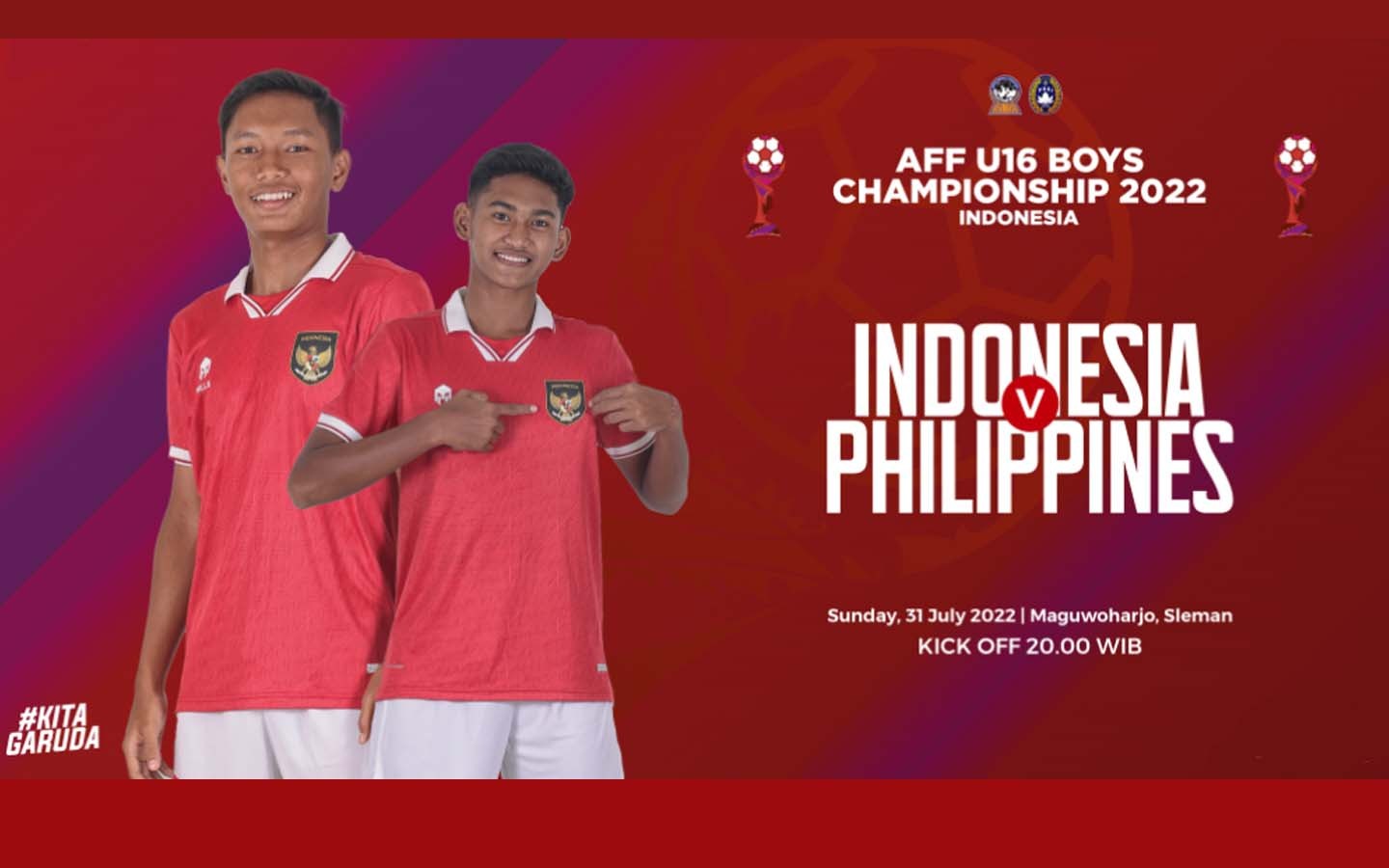 AFF U-16 2022: Timnas Taklukkan Filipina 2-0 