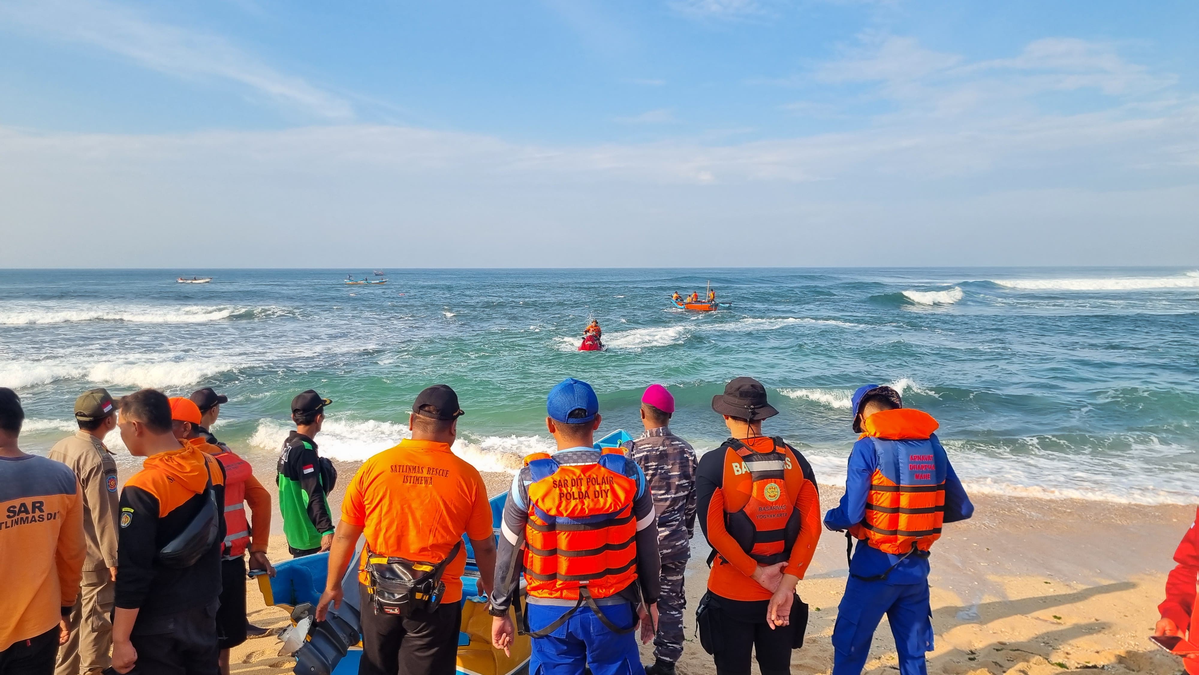 Korban Hanyut di Pantai Drini Gunungkidul, 1 Pelajar SMP Mojokerto Ditemukan