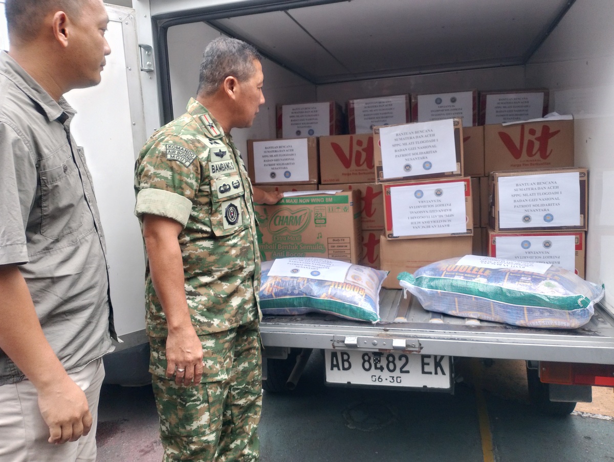 Brigjen Bambang Koordinasikan Rp300 Juta Bantuan Kemanusiaan ke Korban Bencana Sumatera