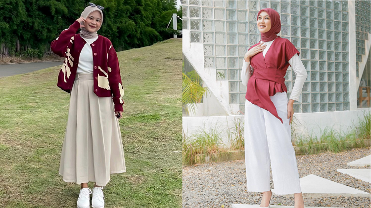 Inspirasi Busana Hijab untuk Rayakan Kemerdekaan, Bikin Penampilanmu Makin Modis dan Stylist