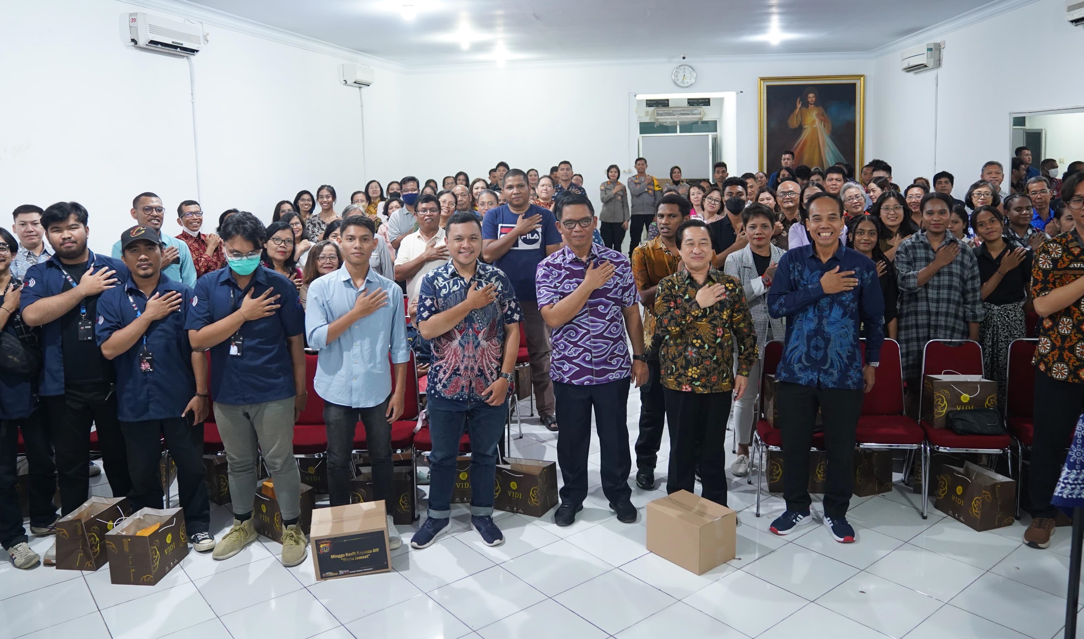 Gelar Minggu Kasih, Kapolda DIY Ajak Masyarakat Yogyakarta Jaga Kamtibmas