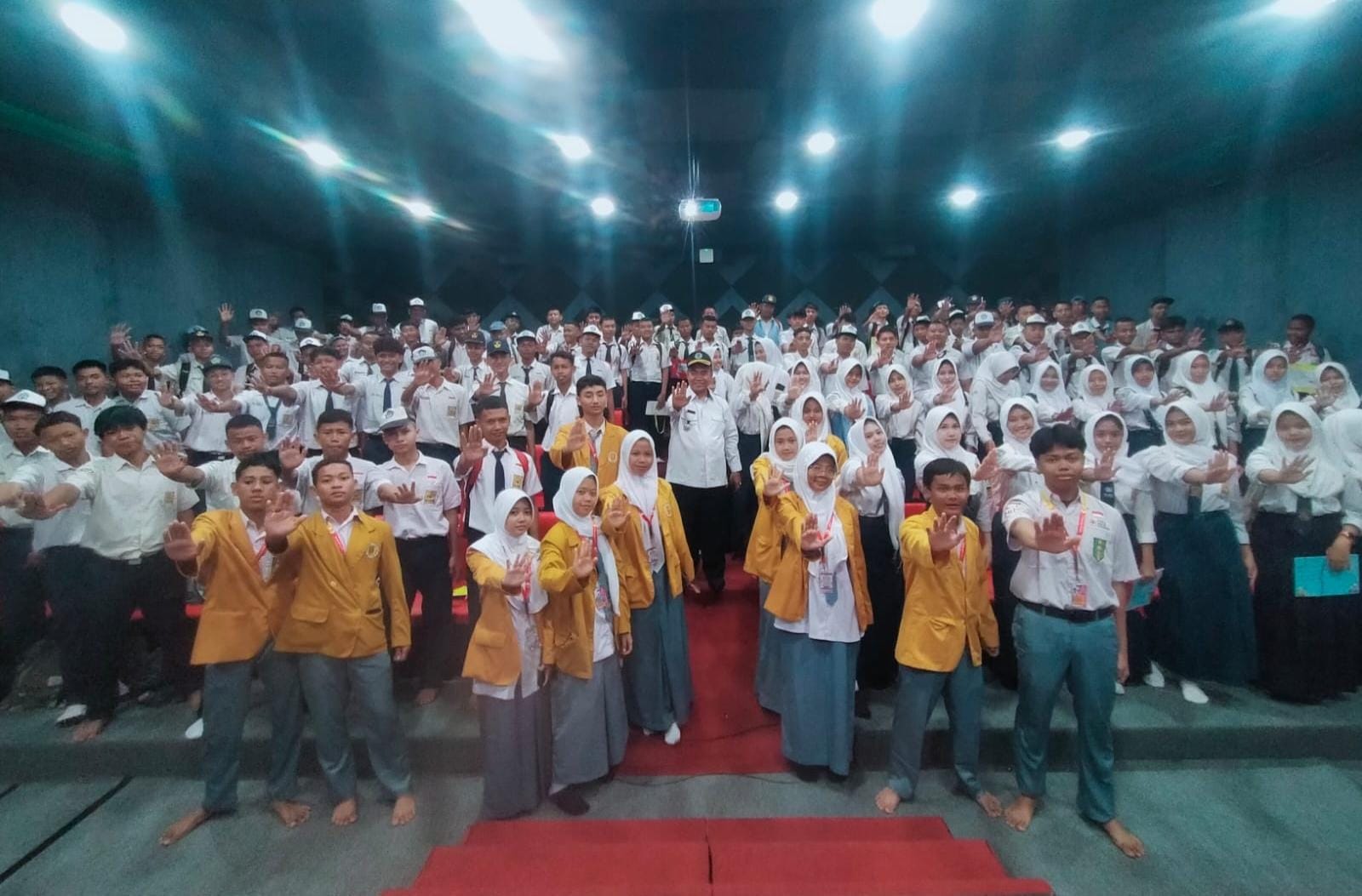 Gencarkan Edukasi Bahaya dan Penyalahgunaan Narkoba, BNNK Tegal Gembleng 274 Murid Baru Peserta MPLS