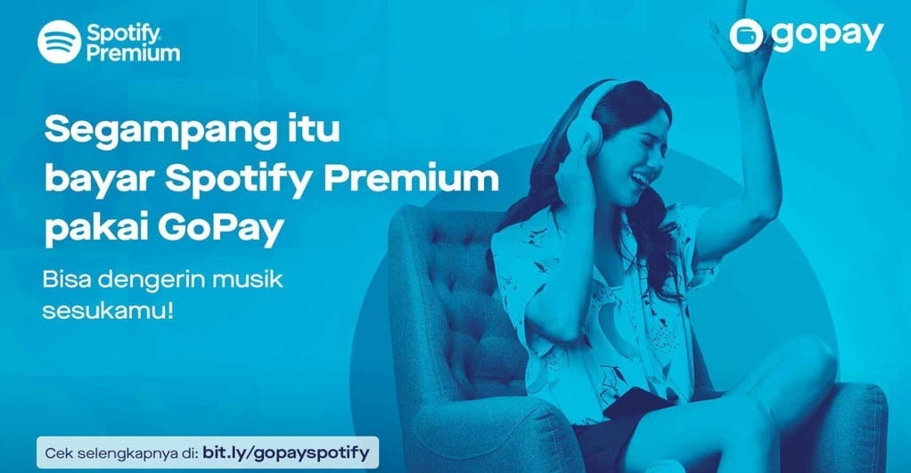 Cara Bayar Spotify dengan Gopay, Lebih Mudah Cepat dan Hemat 